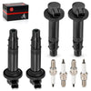 Yamaha YZF-R6 1999-2002 w / Spark Plug Ignition Coil 4 PCS