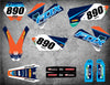 KTM SX Foxy Style Full Kit Stickers (2005-2006)
