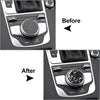 Audi A3 S3 RS3 Multi-Media Control Knob Cover Trim (2013-2020)