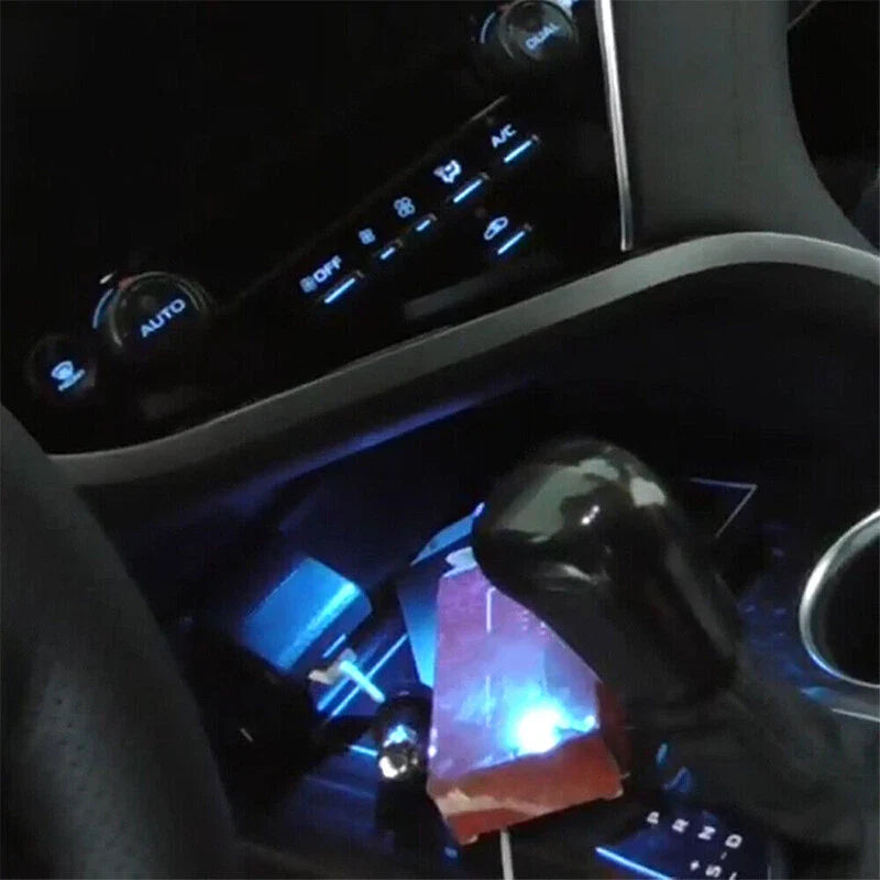 Toyota Camry Ice Blue Water Cup Storage Box Atmosphere Light (2018-2021)