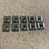 Bike 10x m5 5mm Moto Tête Fourche Ressort Pince Écrous Clips Panneau