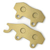 Kawasaki KLX250 KX125 KLF300 Bayou KRF750 KVF750 Front Brake Pad Set