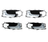 Holden Viva JF 4pcs Chrome Facial, Black Base Inner Door Handle (2005–2009)