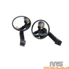 Harley, Yamaha, Honda, Suzuki, Ducati, Kawasaki Handlebar End Rear View Mirrors