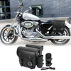 Motorcycle Faux Leather 1 Pair Saddlebag Side Tool Bags