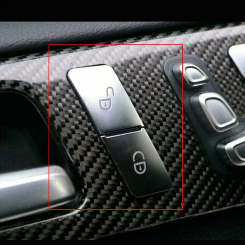 Mercedes Benz A B C E Class CLA GLA Door Lock & Seat Memory Button Covers
