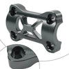 Honda CB500X Titanium Handlebar Riser Mount Clamp Cover (2019-2022)