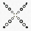 Ford Courier G6 2.6L 4 Cyl Fuel Injector Service Kit (1998-2001)