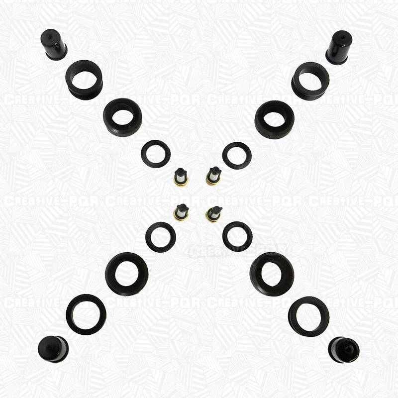 Ford Courier G6 2.6L 4 Cyl Fuel Injector Service Kit (1998-2001)