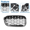 BMW 1 Series F20 Diamond Star Pair Front Upper Bumper Grille (2015-2018)