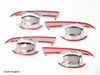 Nissan Almera Chrome Door Handle Cover Insert Bowl Trim (2020-2023)
