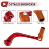 Honda CRF110F (2013-2018) Red Orange Folding Motorcycle Gear Shifter Lever