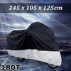 Suzuki GSX-R XL Black+Silver Outdoor Motorcycle Cover