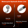 Harley Sportster XL 883 1200 50" Hydraulic Front Brake Line (1988–2003)