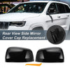 Jeep Grand Cherokee and Dodge Rearview Mirror Cover Cap Gloss Black