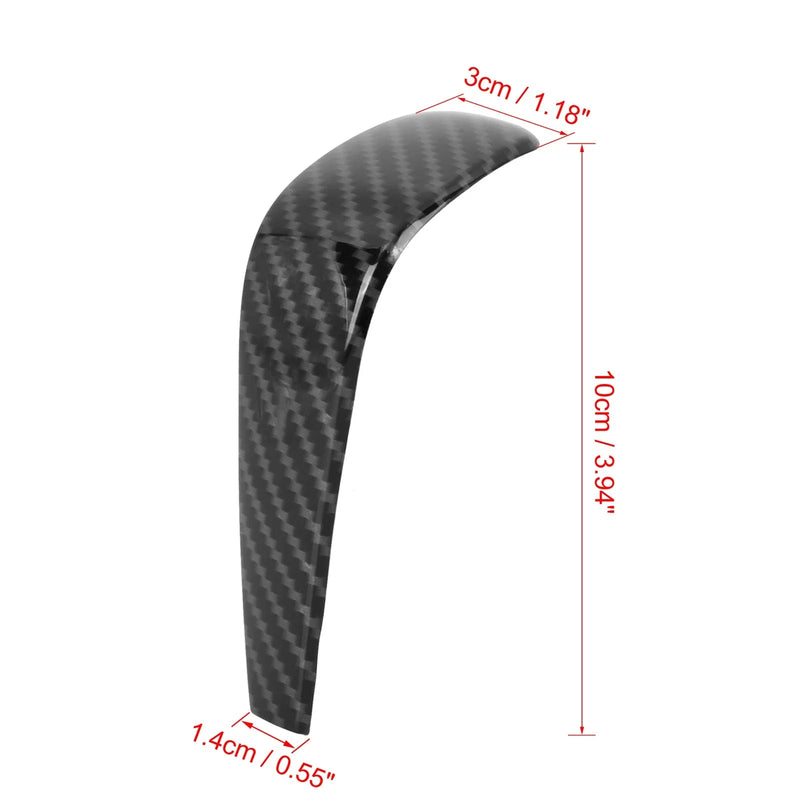 BMW 3 Series E91 E93 Carbon Fiber Gear Shift Knob Sticker (2006-2012)
