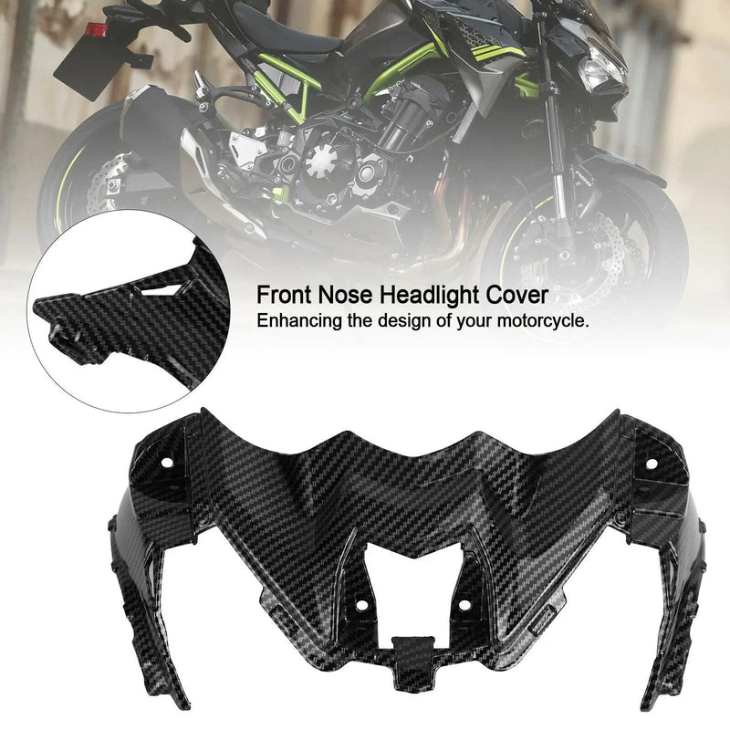 Kawasaki Z900 Carbon Fiber Headlight Cover (2017-2023)