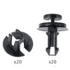 Chevy Silverado 40pcs Lower Air Deflector Clips & Grommets (2007-2023)