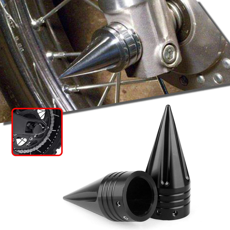 Harley Davidson Sportster 883 2 x 29mm Front Axle Nut Covers