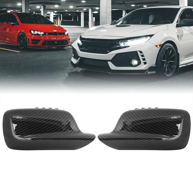 BMW E66 E46 745i 750i Carbon Fiber Mirror Cover Cap (2002-2008)