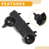 Nissan Altima (2019-2021) 1 Pc Black ABS LH Front Bumper Support Bracket