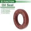 MakeModel Oil Seal 25x43x7mm 5Pcs Seal Ring Rotary Shaft Seal FKM Rubber