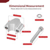 Honda Yamaha Suzuki Handlebar Risers 7/8 Silvery 30mm