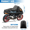 Harley Dyna FXD FXDF Iron 883 Black Half Cover Waterproof Motorcycle
