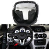 Mercedes X204 GLK300 Dust Cover / Black PU Wheel Column (2008-2015)