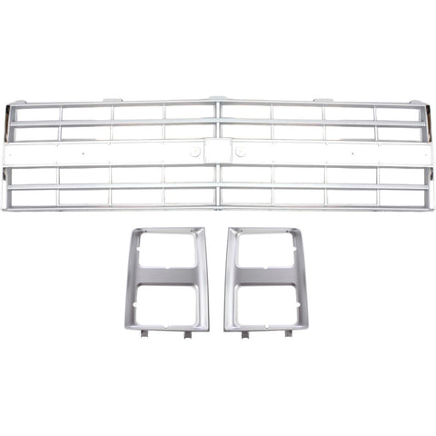 Grille Assembly Kit For 1985-1986 Chevrolet C10 Suburban