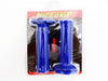 Kawasaki KX80 Blue Hand Grip Set Left Right Pair