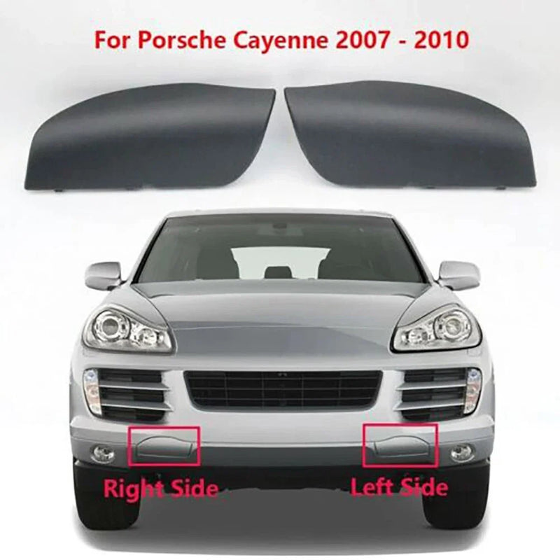 Exterior Front Bumper Tow Hook Cover 2pcs (2008–2010)