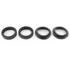4 x Black 43x55mm Motorcycle Front Fork Damper Shock Absorber Seal