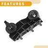 Nissan Altima (2019-2021) 1 Pc Black ABS LH Front Bumper Support Bracket