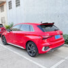Audi A3 8Y Hatchback (2021-2024) Gloss Black Rear Spoiler Lip