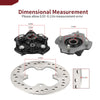 Honda Rancher 420 Foreman 500 Front L&R Wheel Hubs Disc