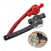 Professional Stainless Steel Manual Can Opener - Safe Cut Lid Edge