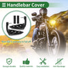 Motorcycle Hand Grips Cover Handlebar Cover Aluminum Diamond Pattern