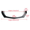 Dodge Charger RT SRT SXT Front Bumper Lip Body Kit Spoiler Splitter Black