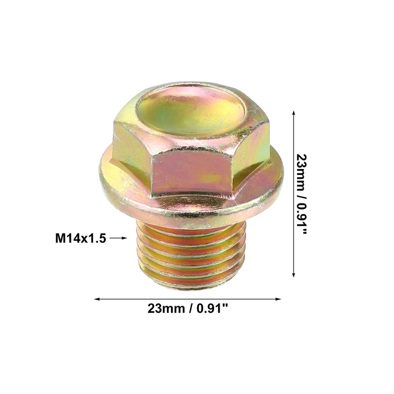 Mitsubishi Lancer M14x1.5 Engine Oil Drain Plug (2002-2014)