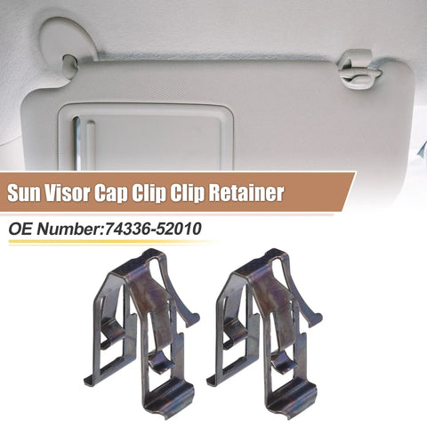 Toyota 2 x Sun Visor Cap Clip Retainer