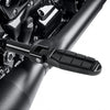 Harley Softail Standard Low Rider Black Rear Passenger Foot Pegs (2018-2025)