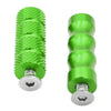 Universal Motorcycle Green 6mm Foot Peg Gear Shift Brake Lever Toe Peg Pedal