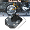 Yamaha YZF-R15 Set Kickstand Stand Pad Black Titanium Tone