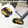 Honda Adv-160 Black Gold Tone Kickstand Plate Pad (2022–2022)