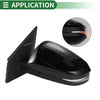 Toyota RAV4 Left Side Door Mirror Gloss Black (2013–2015)