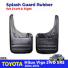 Rear Mud Flaps Rubber Splash Guard Fits Toyota Hilux Vigo 2WD Ute Truck 2005-15