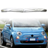 FIAT 500 Chrome ABS Front Bumper Moulding Trim (2007-2015)
