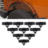 Jeep Wrangler JK & Dodge Ram 4500 5500 Wheel Flare Molding Clips Kit