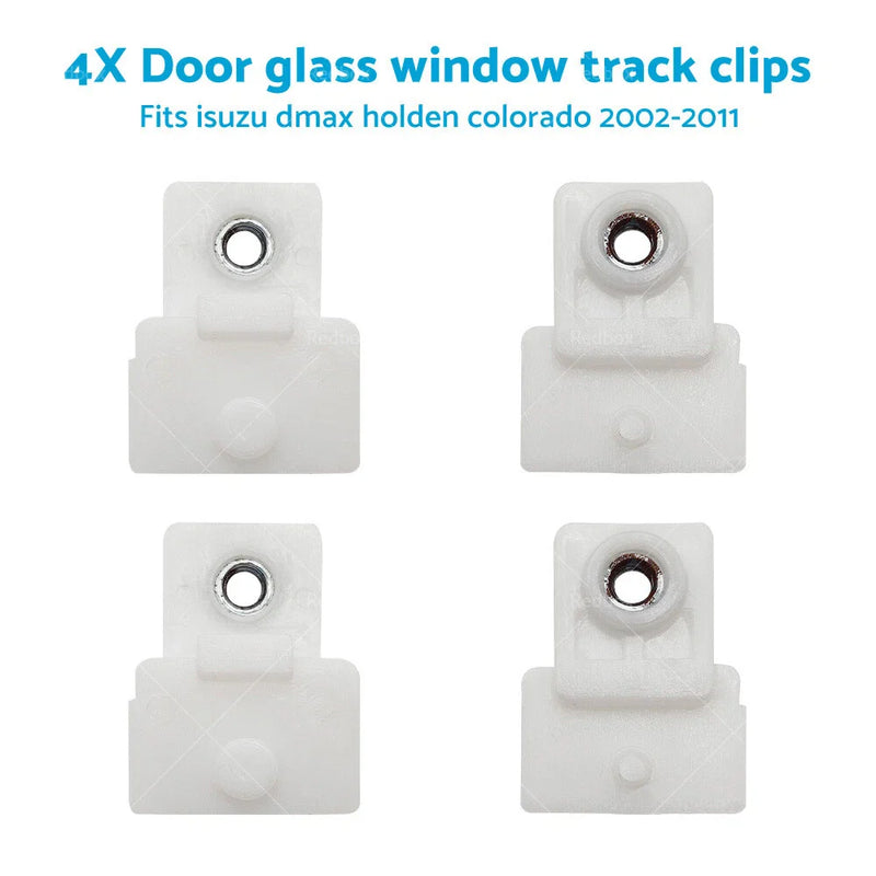 Isuzu D-Max Holden Colorado Rodeo Door Window Glass Track Clips (02-19)